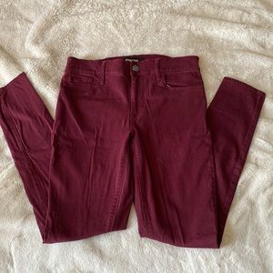 Maroon Express Jeans